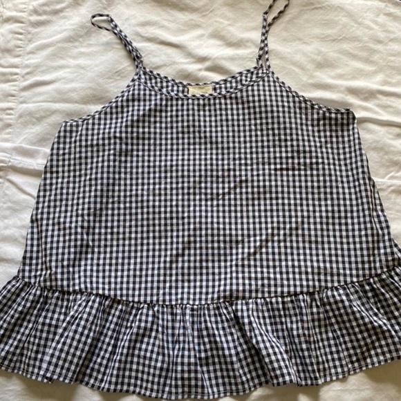 Checkered tank top from Caution to the Wind - Picture 1 of 4
